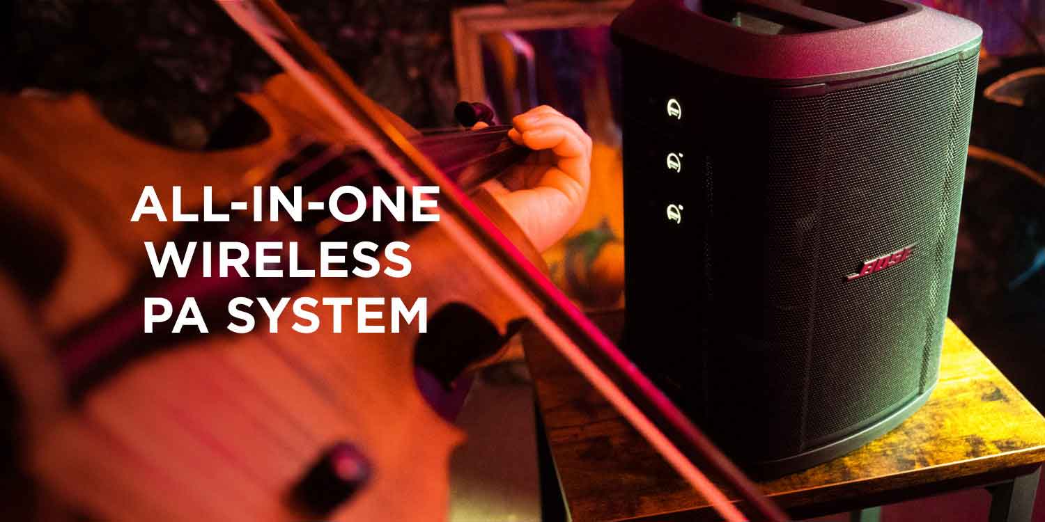 S1 PRO + all in one PA system